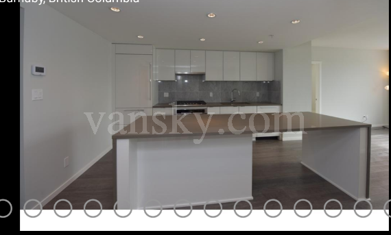 Metrotown Patterson skytrain  $2900 公寓，二房二厕，近天車站及商場